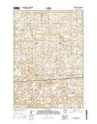 Winthrop SW Minnesota Current topographic map, 1:24000 scale, 7.5 X 7.5 Minute, Year 2016