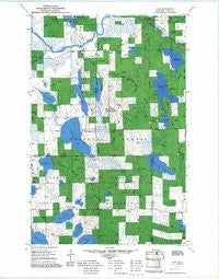 Wirt Minnesota Historical topographic map, 1:24000 scale, 7.5 X 7.5 Minute, Year 1970