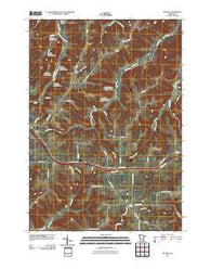 Witoka Minnesota Historical topographic map, 1:24000 scale, 7.5 X 7.5 Minute, Year 2010