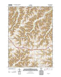 Witoka Minnesota Historical topographic map, 1:24000 scale, 7.5 X 7.5 Minute, Year 2013