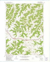 Witoka Minnesota Historical topographic map, 1:24000 scale, 7.5 X 7.5 Minute, Year 1980