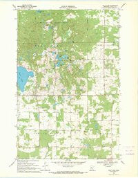 Wolf Lake Minnesota Historical topographic map, 1:24000 scale, 7.5 X 7.5 Minute, Year 1969