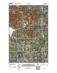 Wolf Lake Minnesota Historical topographic map, 1:24000 scale, 7.5 X 7.5 Minute, Year 2010