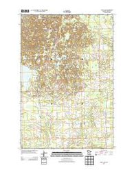 Wolf Lake Minnesota Historical topographic map, 1:24000 scale, 7.5 X 7.5 Minute, Year 2013