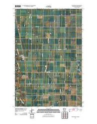 Wolverton Minnesota Historical topographic map, 1:24000 scale, 7.5 X 7.5 Minute, Year 2011