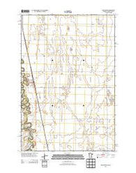 Wolverton Minnesota Historical topographic map, 1:24000 scale, 7.5 X 7.5 Minute, Year 2013