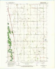 Wolverton Minnesota Historical topographic map, 1:24000 scale, 7.5 X 7.5 Minute, Year 1966