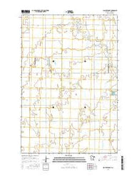 Wolverton SE Minnesota Current topographic map, 1:24000 scale, 7.5 X 7.5 Minute, Year 2016