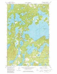 Woman Lake Minnesota Historical topographic map, 1:24000 scale, 7.5 X 7.5 Minute, Year 1970