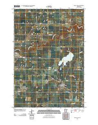 Wood Lake Minnesota Historical topographic map, 1:24000 scale, 7.5 X 7.5 Minute, Year 2010