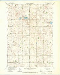 Woodstock Minnesota Historical topographic map, 1:24000 scale, 7.5 X 7.5 Minute, Year 1967