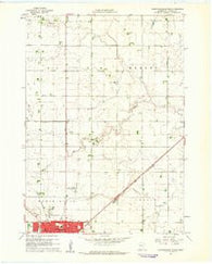 Worthington North Minnesota Historical topographic map, 1:24000 scale, 7.5 X 7.5 Minute, Year 1960