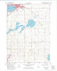 Worthington South Minnesota Historical topographic map, 1:24000 scale, 7.5 X 7.5 Minute, Year 1960
