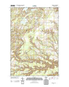 Wrenshall Minnesota Historical topographic map, 1:24000 scale, 7.5 X 7.5 Minute, Year 2013
