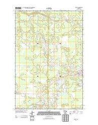 Wright Minnesota Historical topographic map, 1:24000 scale, 7.5 X 7.5 Minute, Year 2013