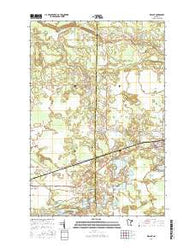 Wright Minnesota Current topographic map, 1:24000 scale, 7.5 X 7.5 Minute, Year 2016
