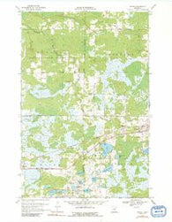 Wright Minnesota Historical topographic map, 1:24000 scale, 7.5 X 7.5 Minute, Year 1970