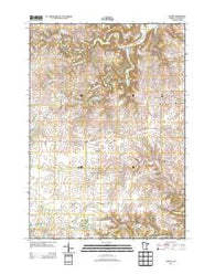 Wykoff Minnesota Historical topographic map, 1:24000 scale, 7.5 X 7.5 Minute, Year 2013