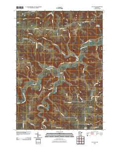 Yucatan Minnesota Historical topographic map, 1:24000 scale, 7.5 X 7.5 Minute, Year 2010