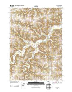 Yucatan Minnesota Historical topographic map, 1:24000 scale, 7.5 X 7.5 Minute, Year 2013