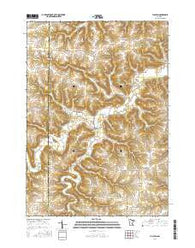 Yucatan Minnesota Current topographic map, 1:24000 scale, 7.5 X 7.5 Minute, Year 2016
