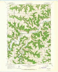 Yucatan Minnesota Historical topographic map, 1:24000 scale, 7.5 X 7.5 Minute, Year 1965