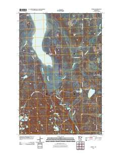 Zerkel Minnesota Historical topographic map, 1:24000 scale, 7.5 X 7.5 Minute, Year 2011