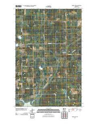 Zerkel NW Minnesota Historical topographic map, 1:24000 scale, 7.5 X 7.5 Minute, Year 2010