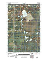 Zim Minnesota Historical topographic map, 1:24000 scale, 7.5 X 7.5 Minute, Year 2010