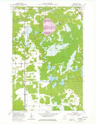 Zim Minnesota Historical topographic map, 1:24000 scale, 7.5 X 7.5 Minute, Year 1951