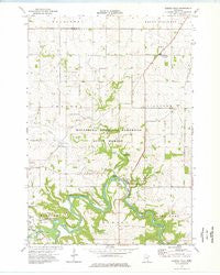 Zumbro Falls Minnesota Historical topographic map, 1:24000 scale, 7.5 X 7.5 Minute, Year 1974