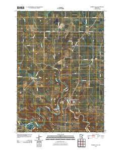Zumbro Falls Minnesota Historical topographic map, 1:24000 scale, 7.5 X 7.5 Minute, Year 2010