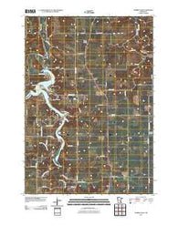 Zumbro Lake Minnesota Historical topographic map, 1:24000 scale, 7.5 X 7.5 Minute, Year 2011