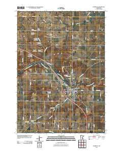 Zumbrota Minnesota Historical topographic map, 1:24000 scale, 7.5 X 7.5 Minute, Year 2010