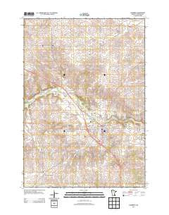 Zumbrota Minnesota Historical topographic map, 1:24000 scale, 7.5 X 7.5 Minute, Year 2013
