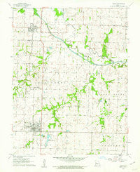 Adrian Missouri Historical topographic map, 1:24000 scale, 7.5 X 7.5 Minute, Year 1961
