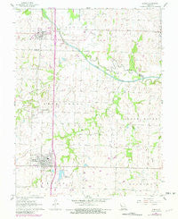 Adrian Missouri Historical topographic map, 1:24000 scale, 7.5 X 7.5 Minute, Year 1961