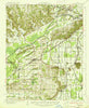 Advance Missouri Historical topographic map, 1:62500 scale, 15 X 15 Minute, Year 1934
