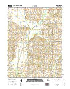 Agency Missouri Current topographic map, 1:24000 scale, 7.5 X 7.5 Minute, Year 2014