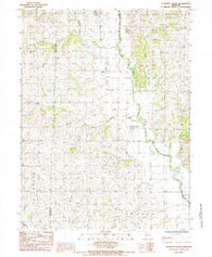 Alanthus Grove Missouri Historical topographic map, 1:24000 scale, 7.5 X 7.5 Minute, Year 1985