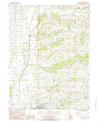 Albany North Missouri Historical topographic map, 1:24000 scale, 7.5 X 7.5 Minute, Year 1984