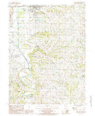 Albany South Missouri Historical topographic map, 1:24000 scale, 7.5 X 7.5 Minute, Year 1985