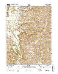 Albany South Missouri Current topographic map, 1:24000 scale, 7.5 X 7.5 Minute, Year 2014