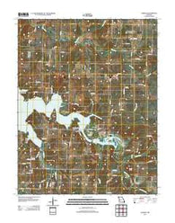 Aldrich Missouri Historical topographic map, 1:24000 scale, 7.5 X 7.5 Minute, Year 2011