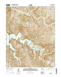 Aldrich Missouri Current topographic map, 1:24000 scale, 7.5 X 7.5 Minute, Year 2015