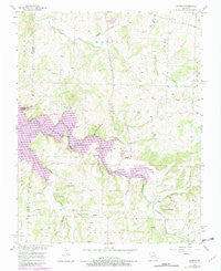 Aldrich Missouri Historical topographic map, 1:24000 scale, 7.5 X 7.5 Minute, Year 1956
