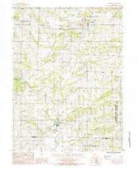 Allendale Missouri Historical topographic map, 1:24000 scale, 7.5 X 7.5 Minute, Year 1984