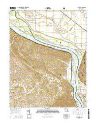 Altenburg Missouri Current topographic map, 1:24000 scale, 7.5 X 7.5 Minute, Year 2015