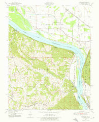 Altenburg Missouri Historical topographic map, 1:24000 scale, 7.5 X 7.5 Minute, Year 1947