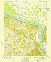 Altenburg Missouri Historical topographic map, 1:24000 scale, 7.5 X 7.5 Minute, Year 1948